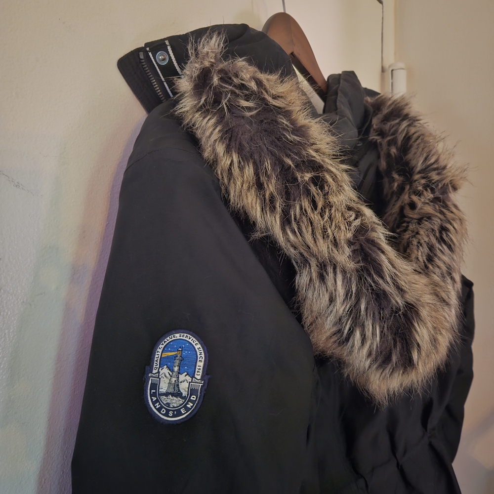 Lands End Expedition Down Parka - Small - Picture 5 of 7